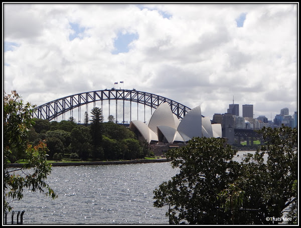 Sydney Opera Houset et Harbour Bridge vue du Royal Botanic Garden Australie, visiter Sydney, que faire a Sydney 