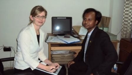 Meeting with human rights officer UNFVT, Switzerland