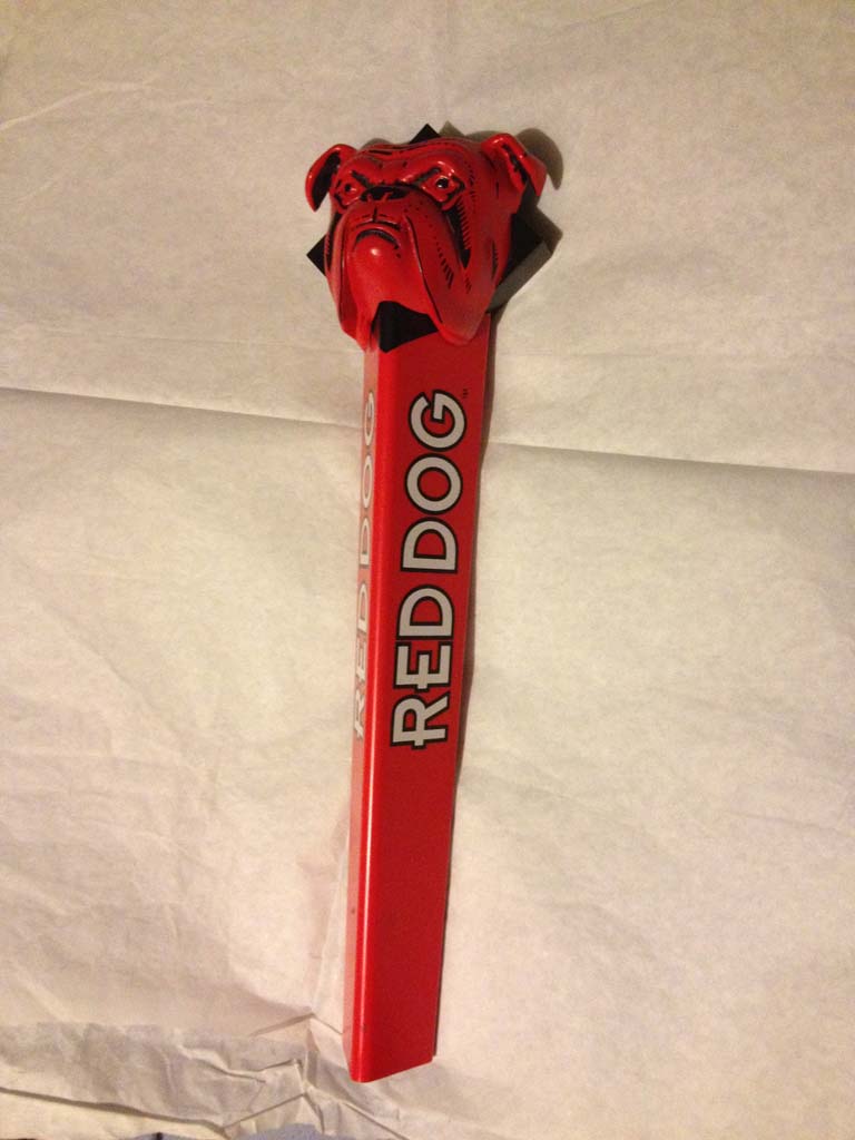 Tap Handle 288 MillerCoors Red Dog