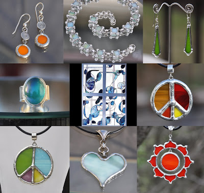 Marine Animals Stained Glass Pattern Book by Carolyn Relei