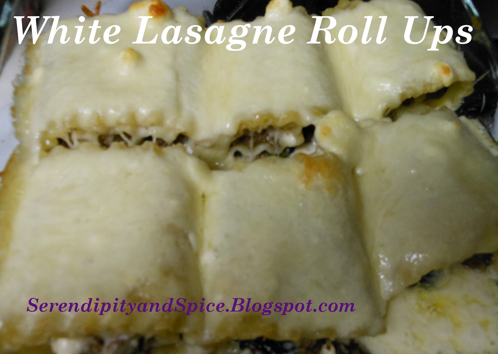 White Lasagna Roll Up Recipe
