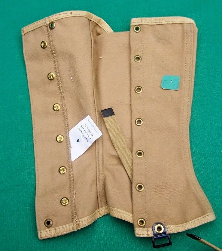 Marines In Forest Green WWII USMC Leggings NOS with Tags