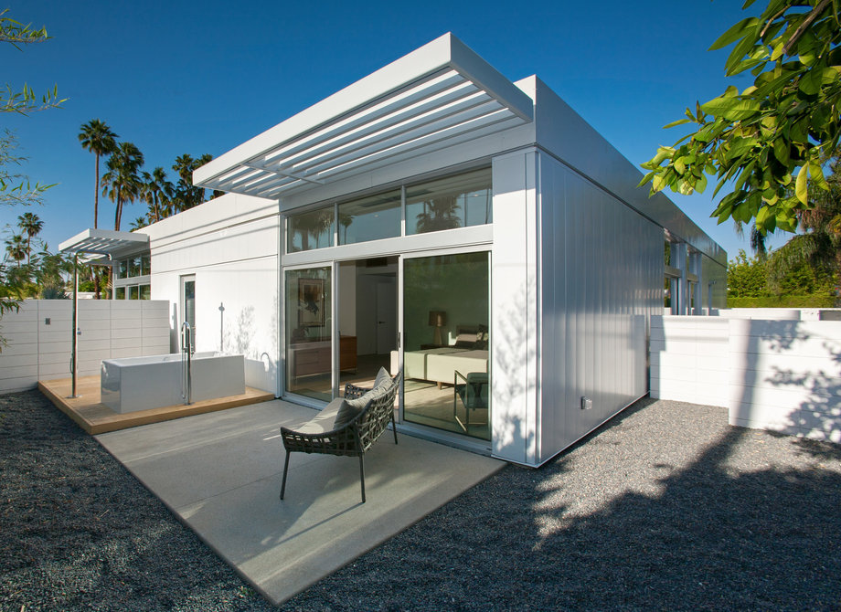 Prefab Desert Two house in Palm Springs Modern Prefab Modular Homes Prefabium