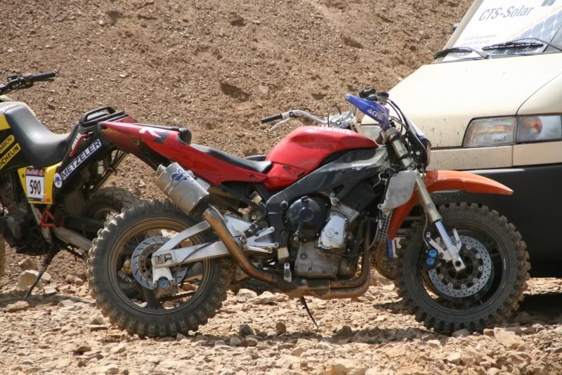 Poeira e Lama OffRoad Yamaha R1 Offroad