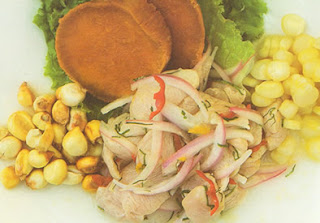 Cebiche de pollo recetas