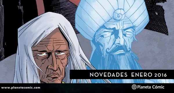 Planeta Cómic: Novedades para Enero de 2016