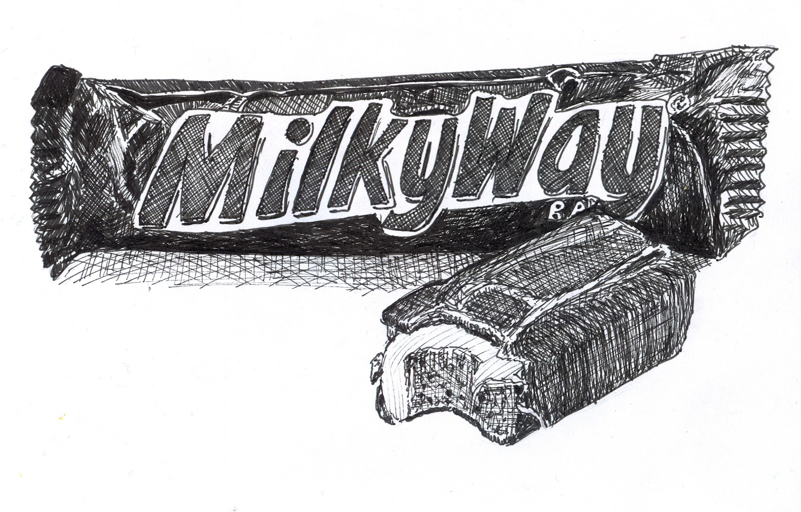 Ana's Strictly Sketchbook: 642 Things to Draw #36 - The Milky Way