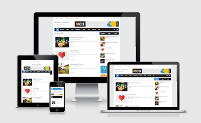 Minima Colored 3 Responsive Blogger Template
