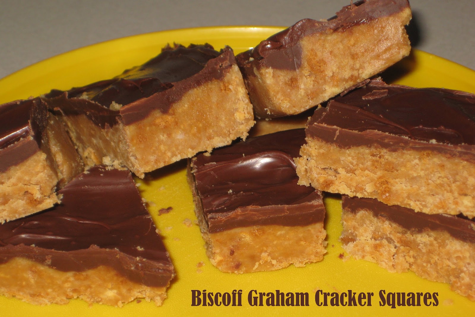 It's Yummy to My Tummy Biscoff Graham Cracker Squares