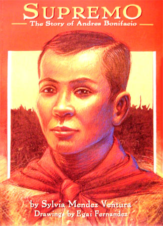 isang larawan ni gat andres bonifacio na iginuhit ni egai