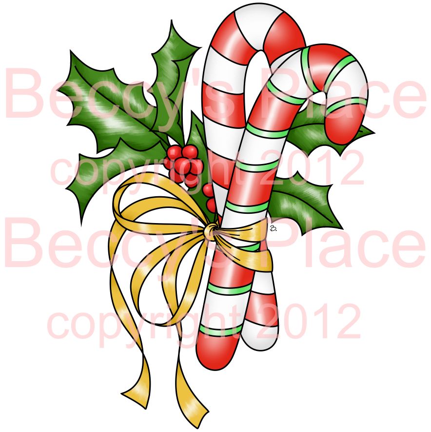 Beccy's Place Candy Canes