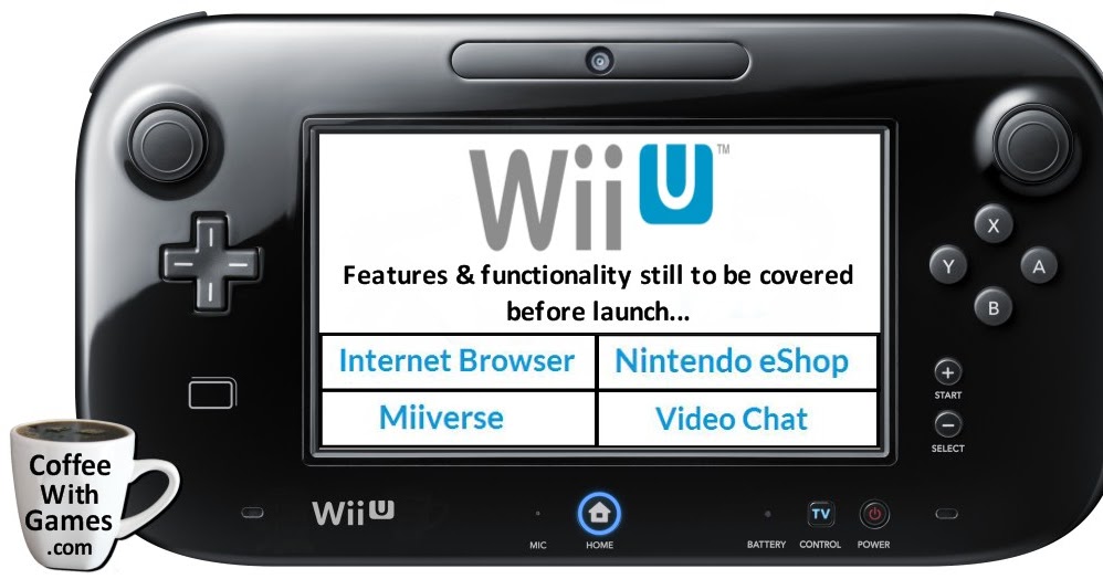 Coffee With Games STAY CALM! Wii U's Miiverse details before launch
