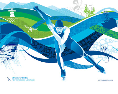 Free Vancouver 2010 Olympic Winter Games PowerPoint Background 17