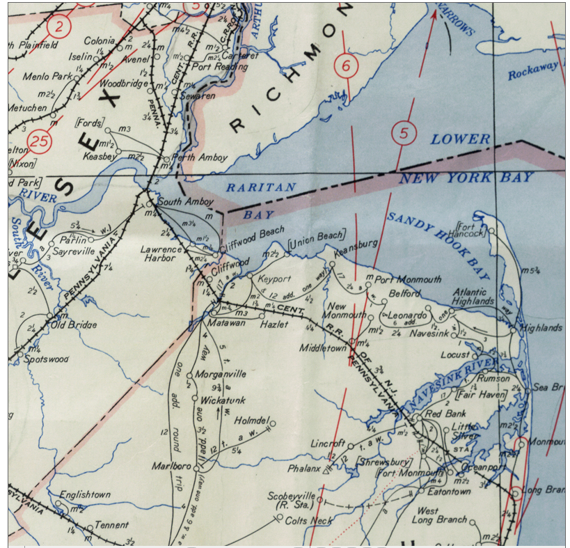 Keenbug Keansburg Maps & Legends