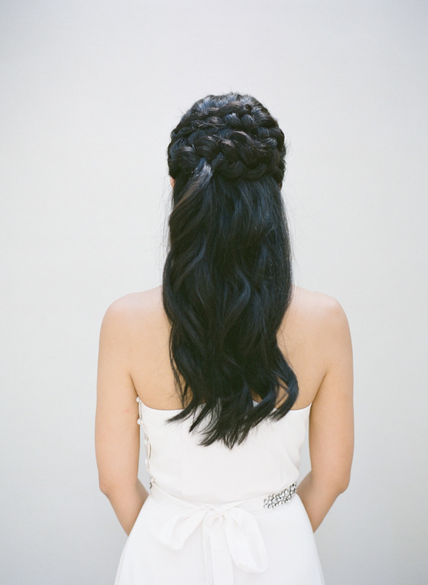 semi preso com trança