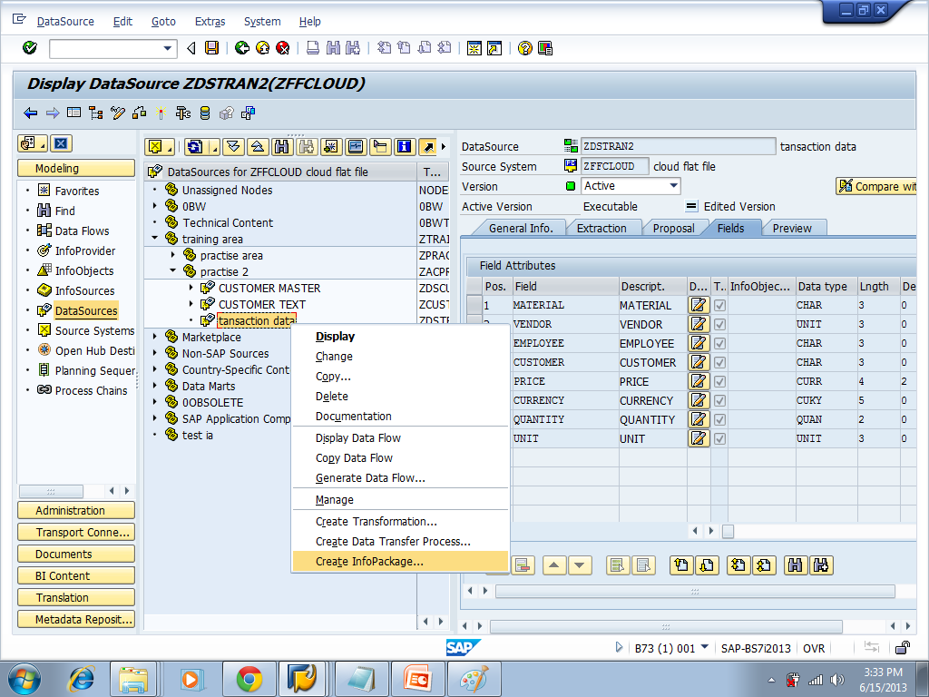 SAP BI, SAP BW, SAP Analytics cloud Loading Transaction data from flat