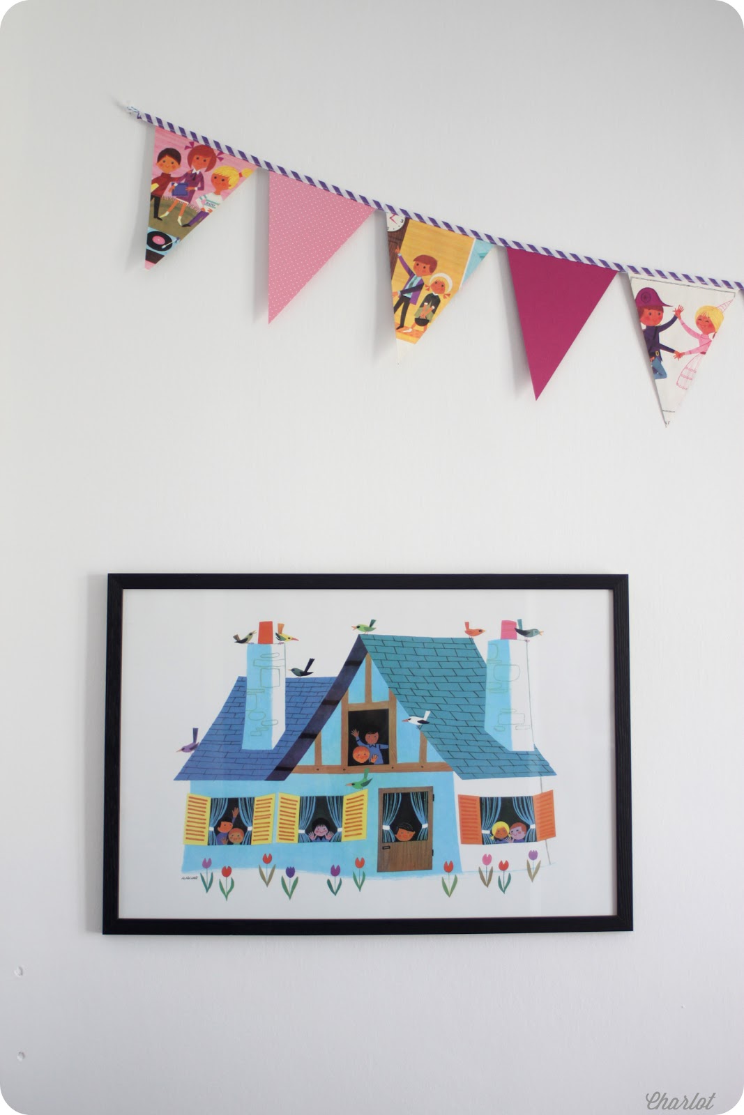 Et puis la neige elle est trop molle: diy tutoriel guirlande de ...