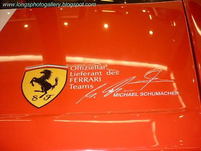 Offiziellar Lieferant des FERRARI Teams