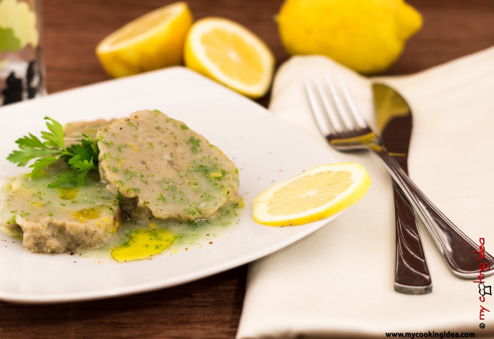Scaloppine di seitan, ricette vegane, My cooking idea Scaloppine di seitan, ricette vegane, My cooking idea