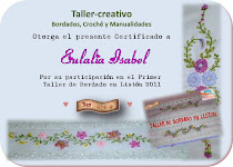 CERTIFICADO  PARTICIPACION TALLER DE BORDADO EN CINTAS -BEA