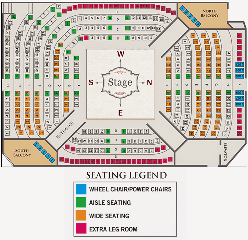 Kirby Center Seating Chart