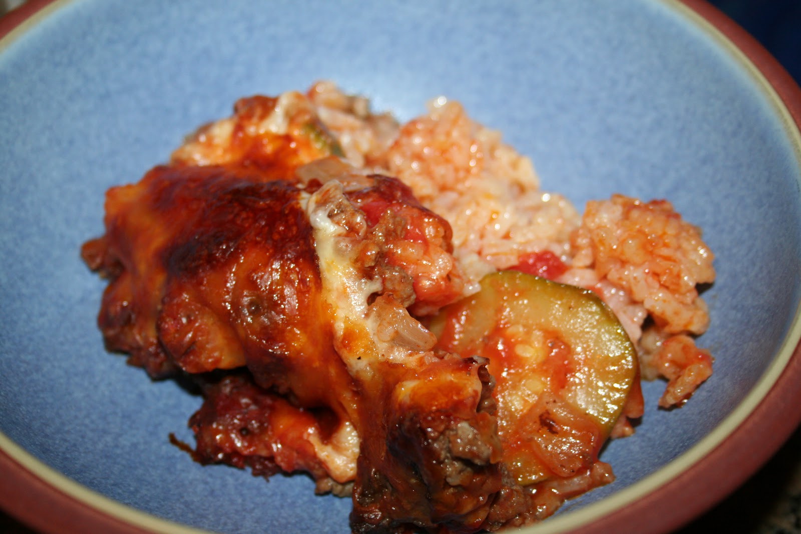 Momma Hawk Cooks Zucchini Hamburger Casserole