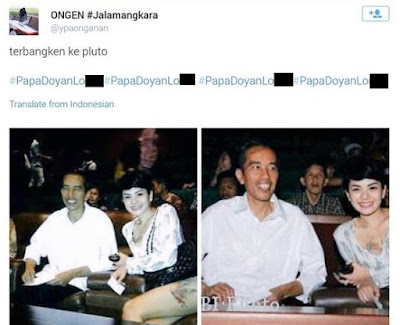 Isi Surat Terbuka ketiga Anak Ongen untuk Jokowi 