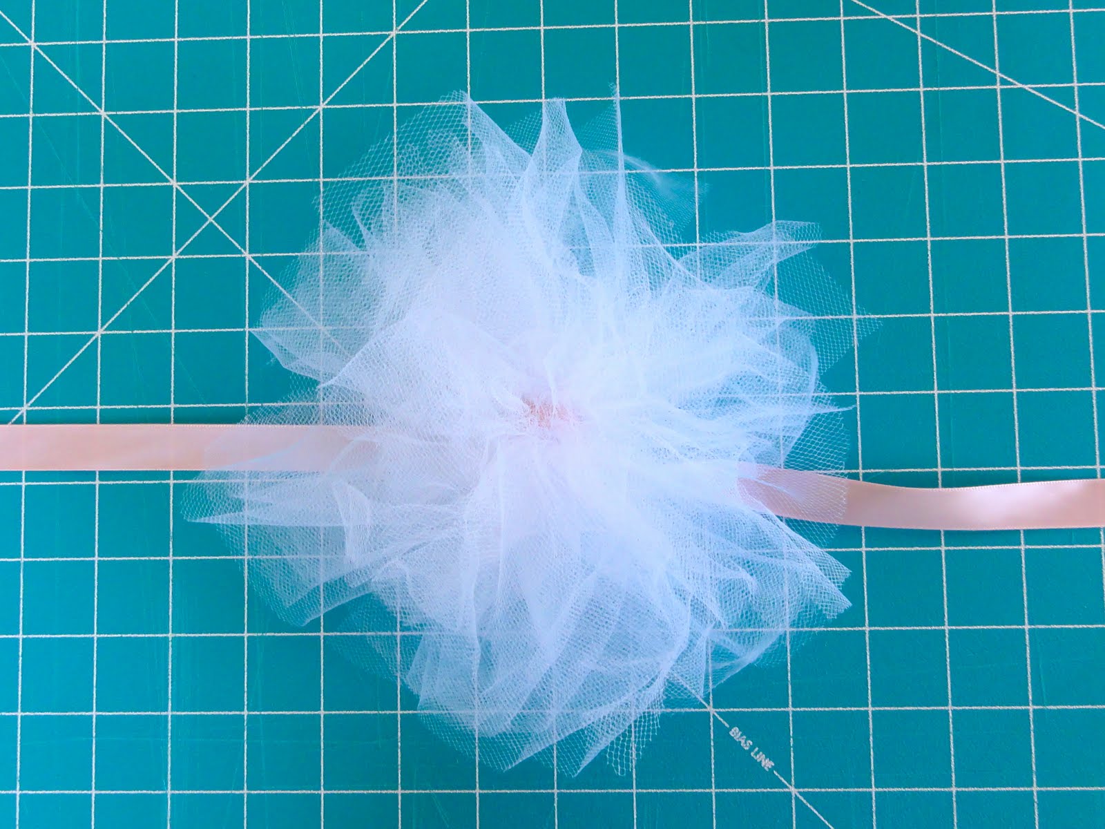 320 Days of Sunshine DIY Tulle Pom Poms