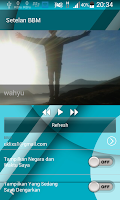 BBM Mod Transparant with floating main tab BBM Mod Transparant with floating main tab