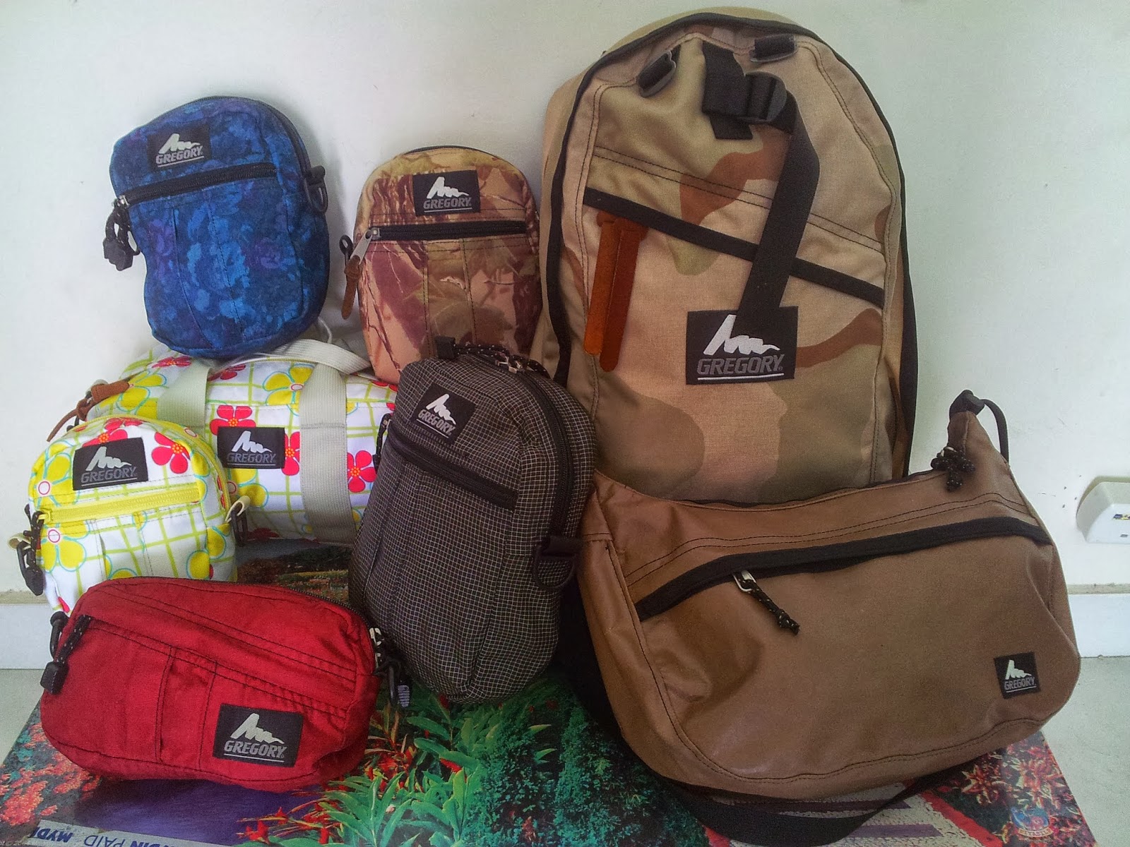 c a p t a i n s t o r e VINTAGE GREGORY SLING BAG FOR SALE (SOLD)