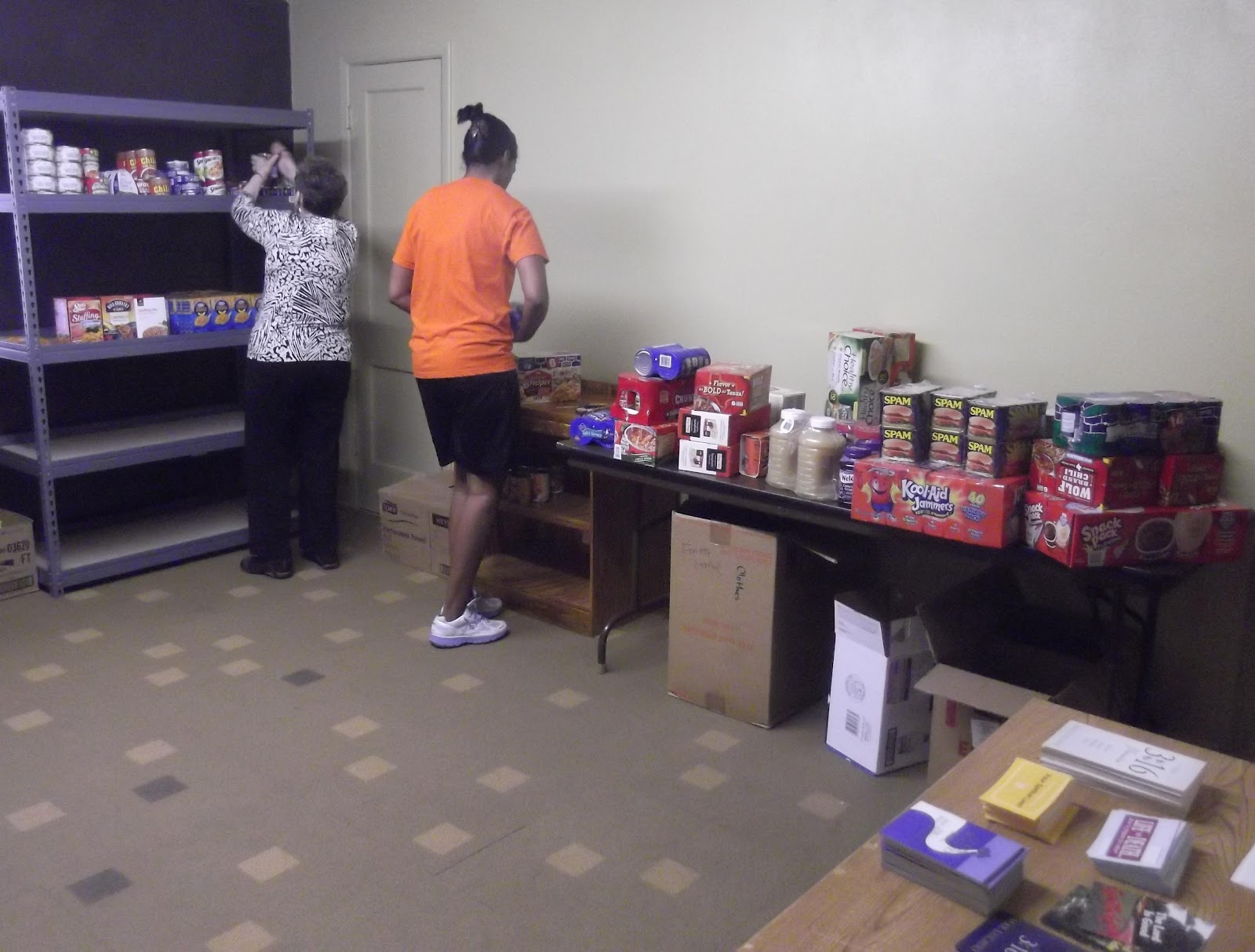 First United Methodist Church McCamey, TX Community Food Pantry Delivery