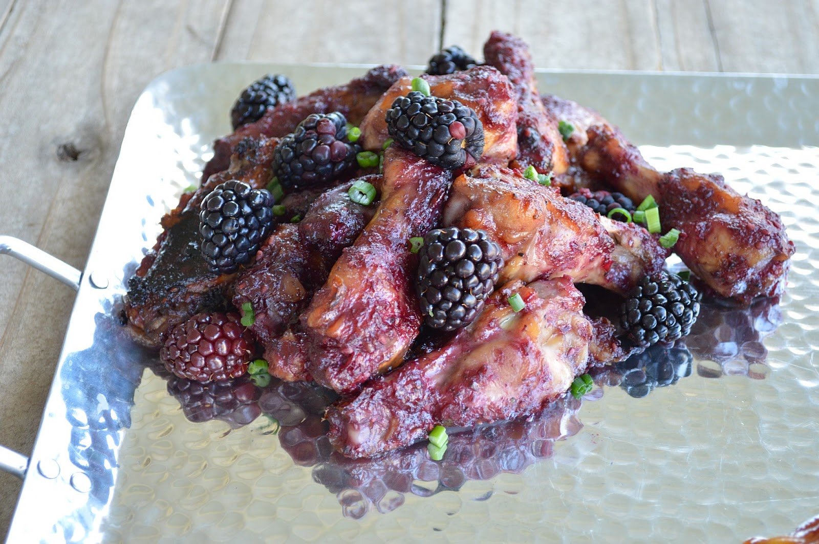 Hot Dog It's a Food Blog Blackberry Honey Jalapeno Chicken Wings