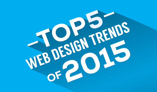 5 web design takeaways from 2015 - #infographic