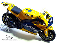 1:12 scale Yamaha M1 Camel GP6 Valentino Rossi