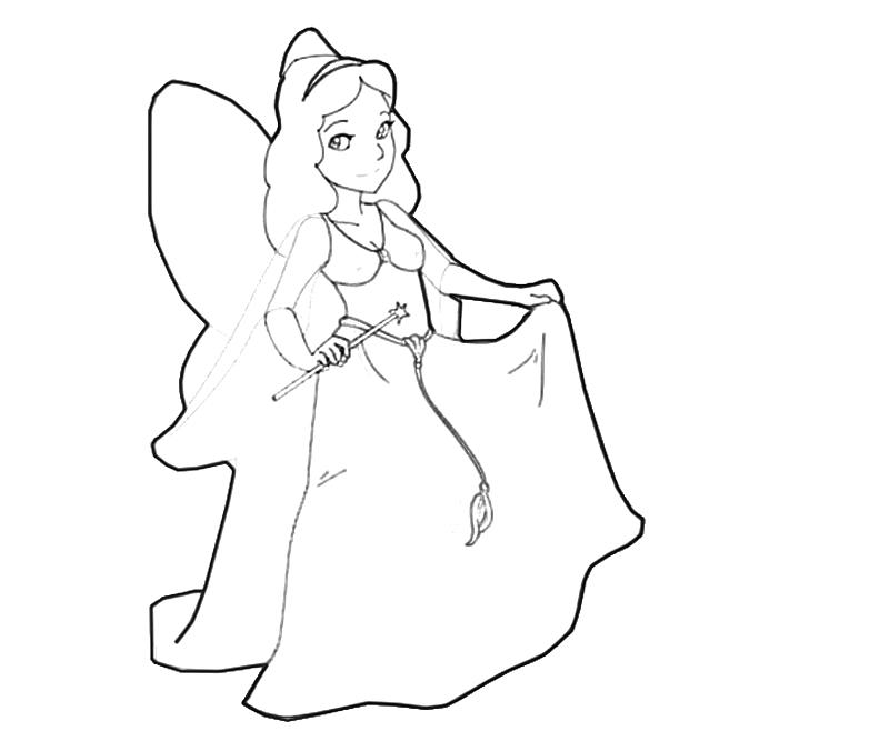 Printable Blue Fairy Cute Coloring Pages printable-blue-fairy-cute-coloring-pages