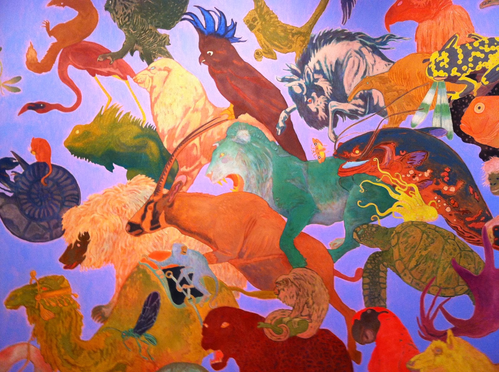 Super Mario's Art Fine Art in the Fast lane Aaron Morse "Cloud World