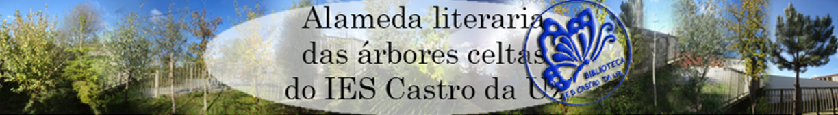 Alameda literaria das árbores celtas do IES Castro da Uz