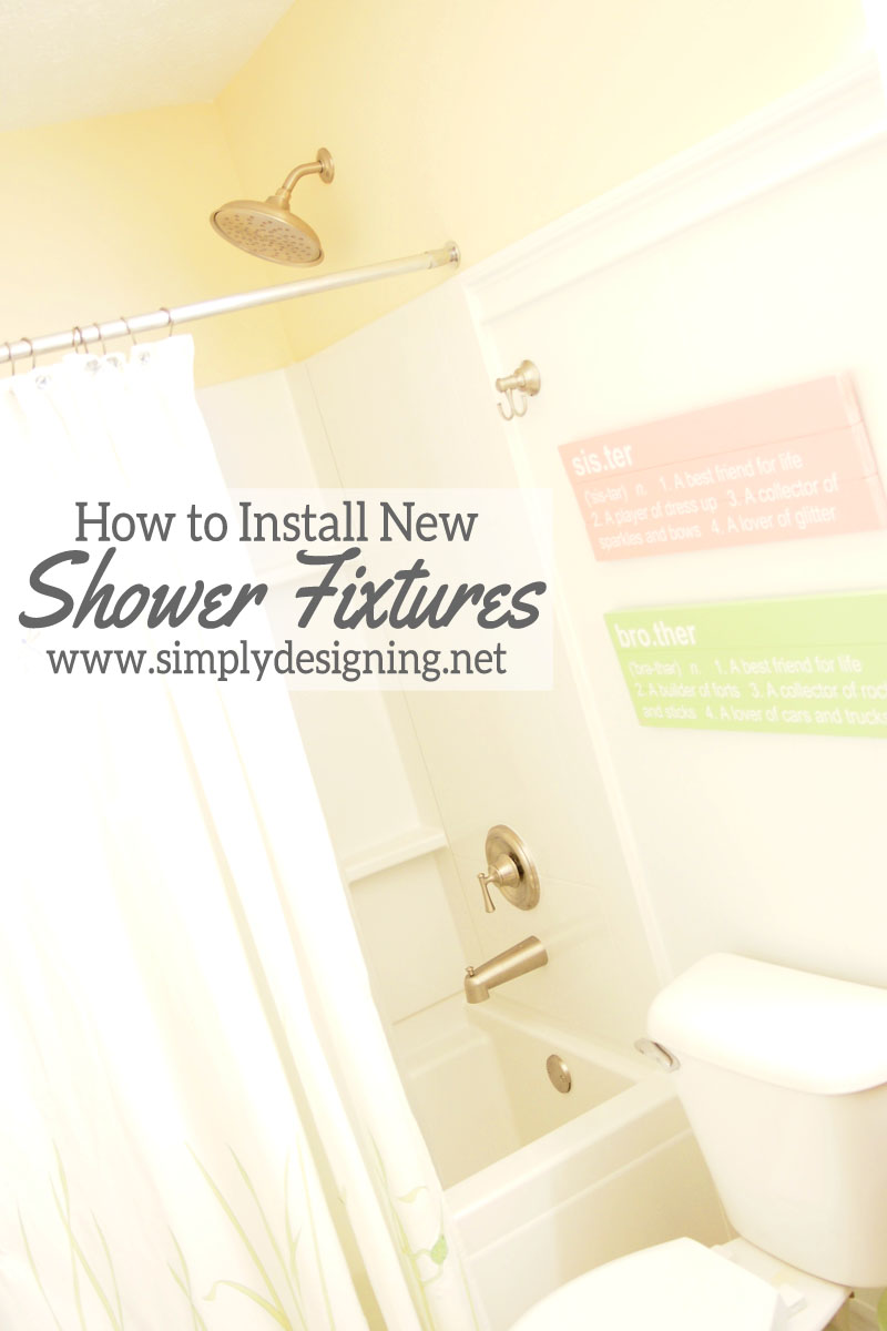 How To Replace A Bathtub Faucet Simply Designing With Ashley