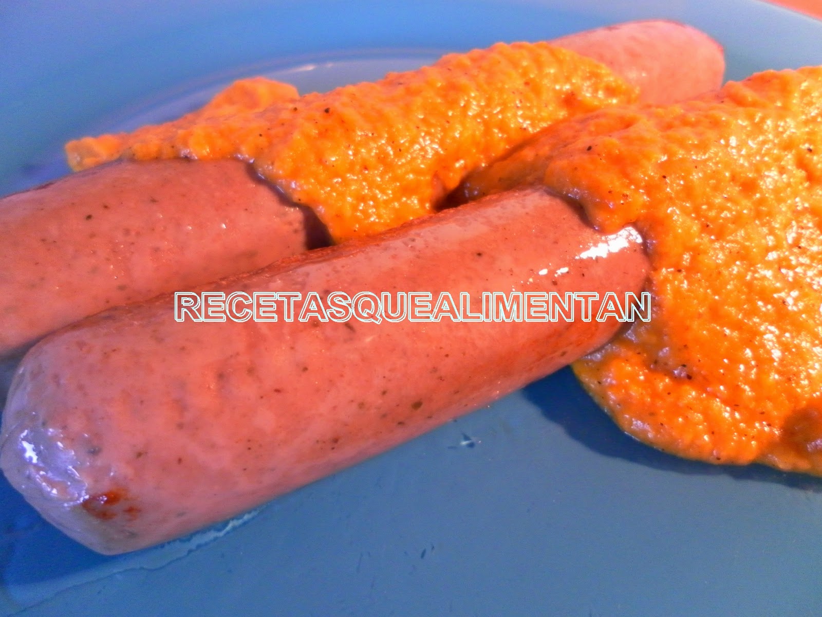 Salchicha Bratwurst Al Currywurst
