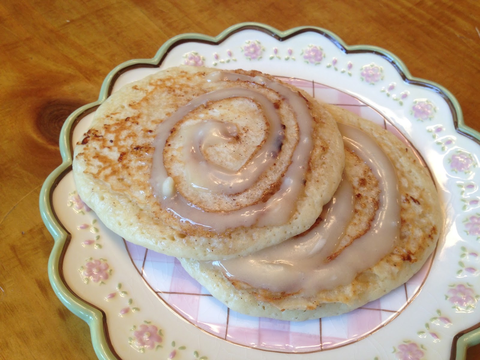 My Favorite Recipes Cinnamon Roll Pancakes