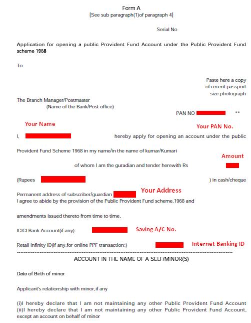 Fixed Deposit Form Of Icici Bank Pdf