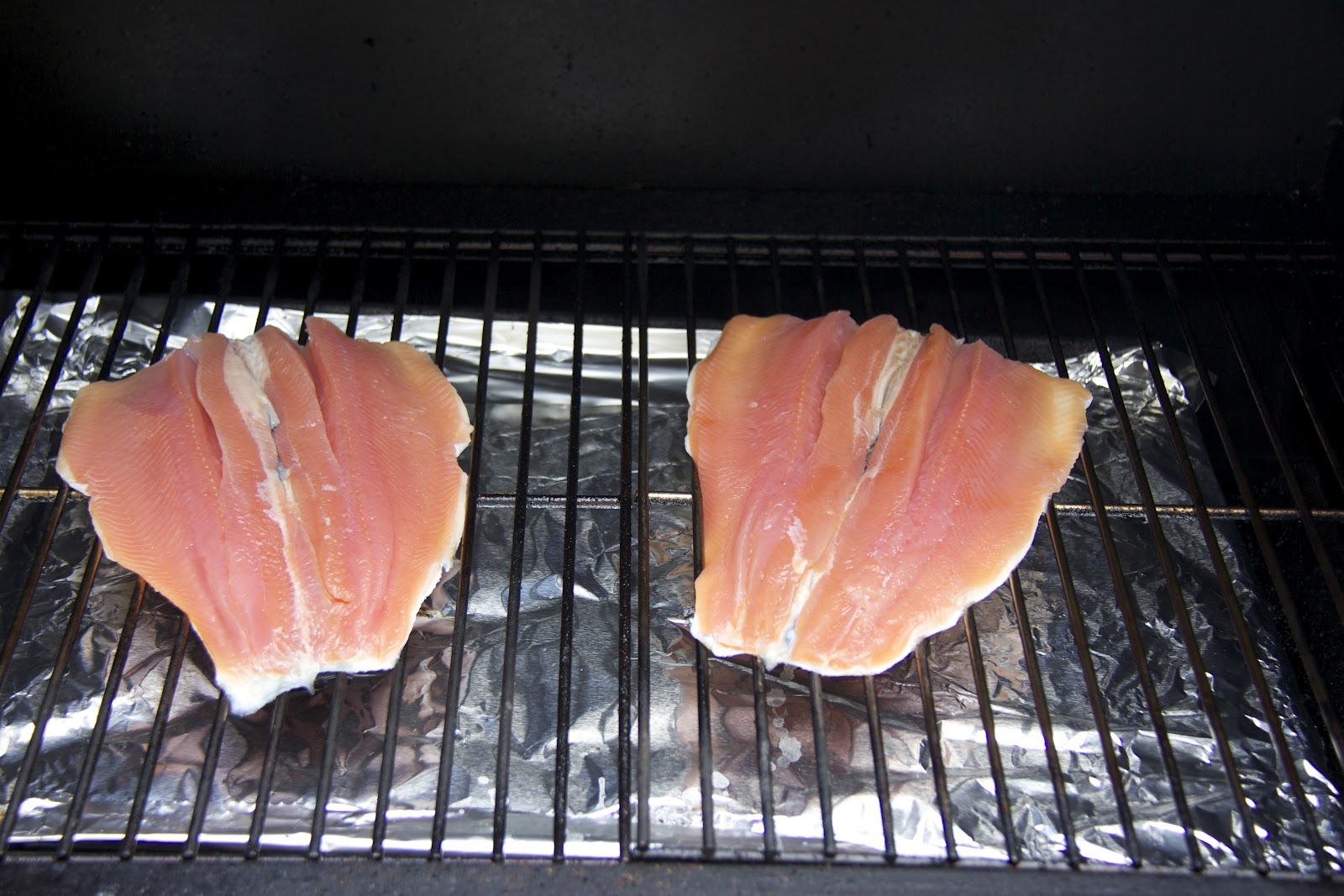 Pellet Grill Smoked Rainbow Trout