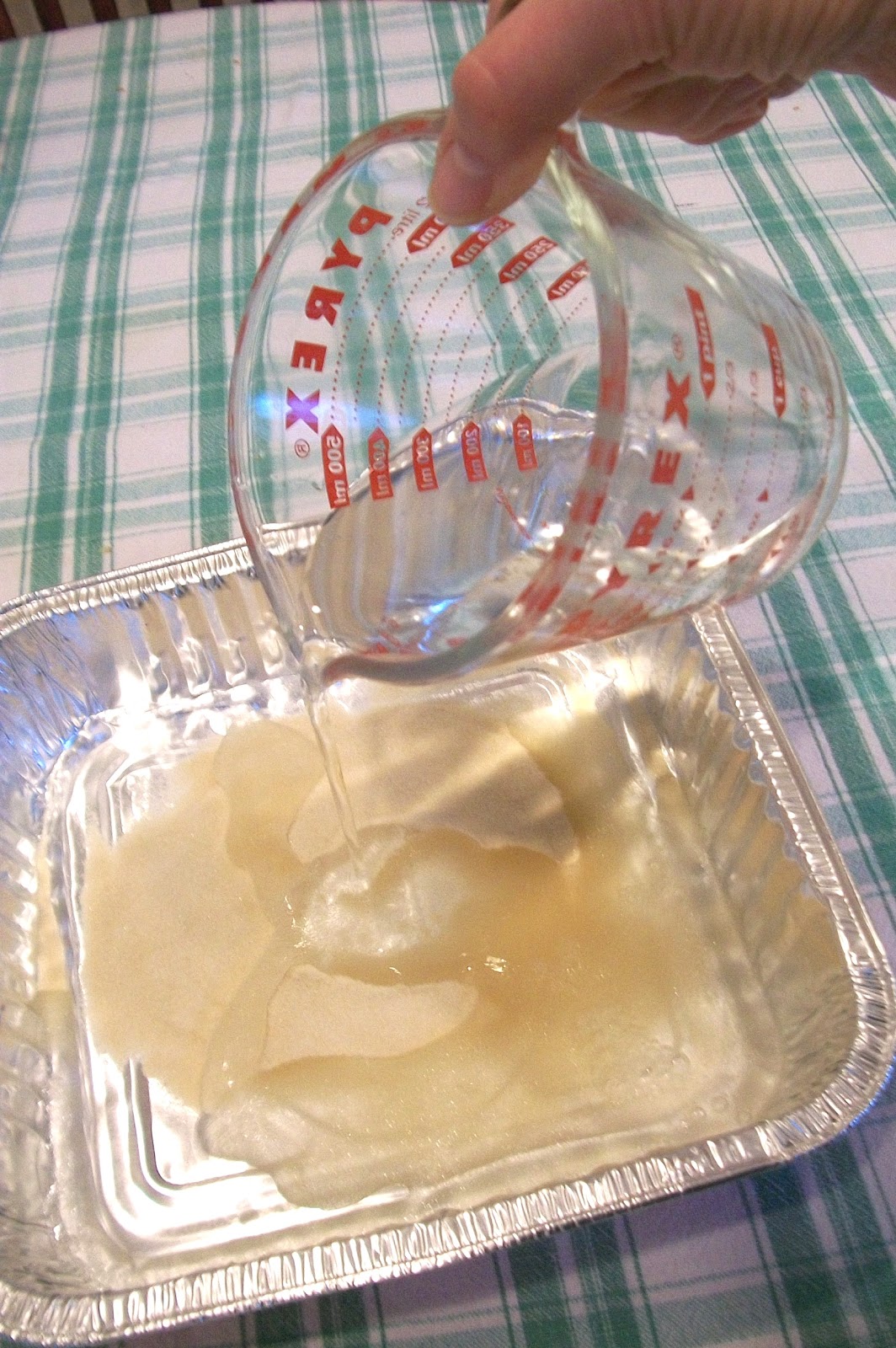 Julie B Booth Kitchen Surface Design Making a Gelatin Printing Plate