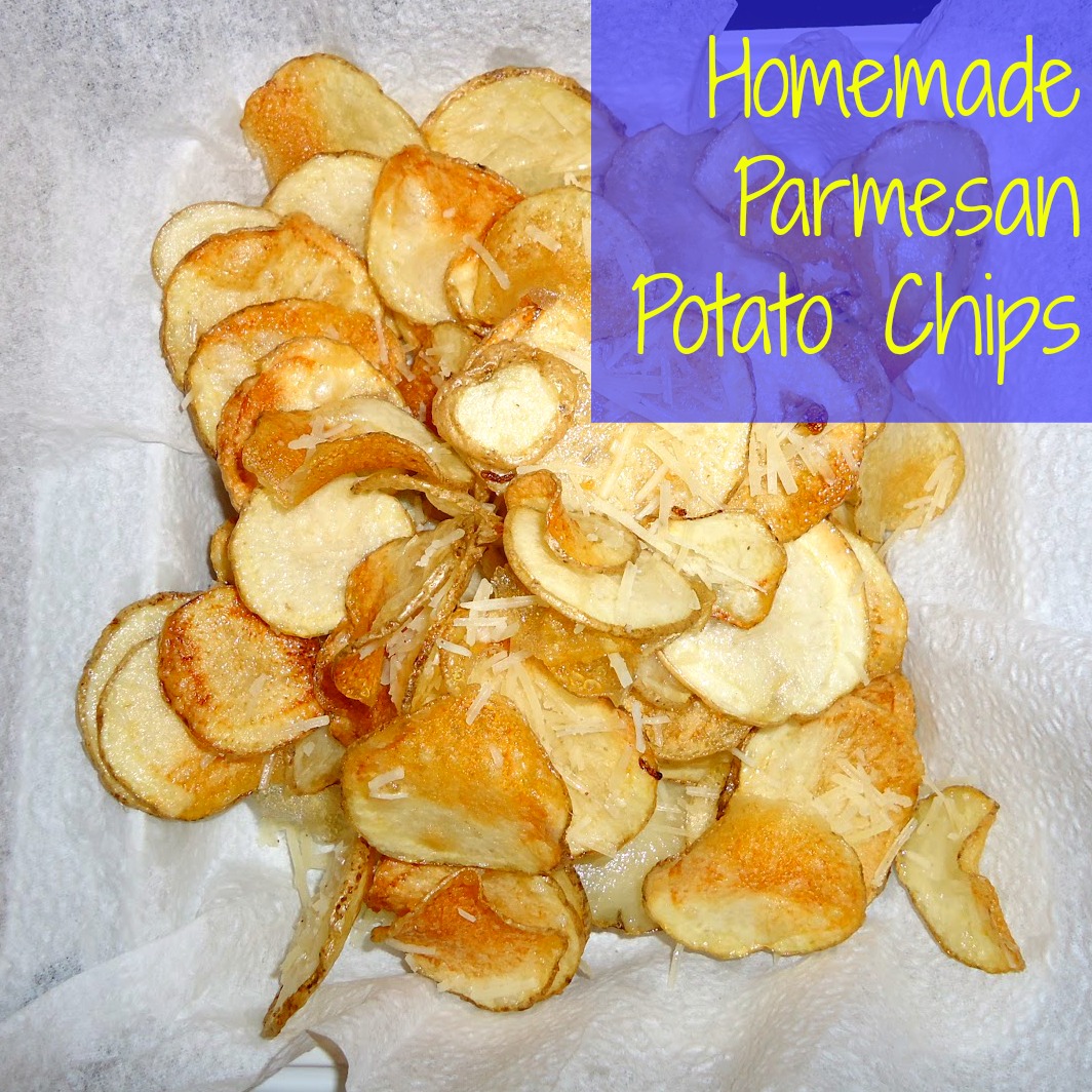 Homemade Parmesan Potato Chips