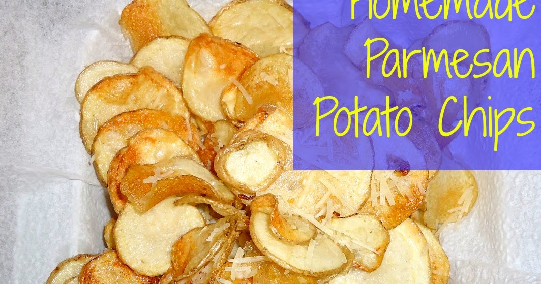 Homemade Parmesan Potato Chips