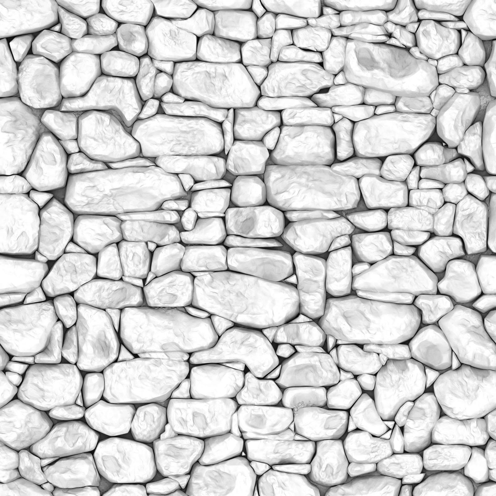 Advanced 3D Graphics Stonewall Material