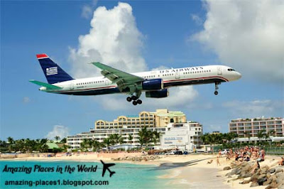 Princess Juliana airport - amazing and strange airport