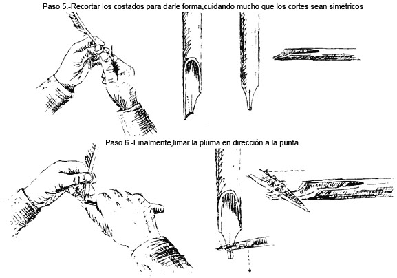 Hace tu propia pluma para escribir Hace tu propia pluma para escribir