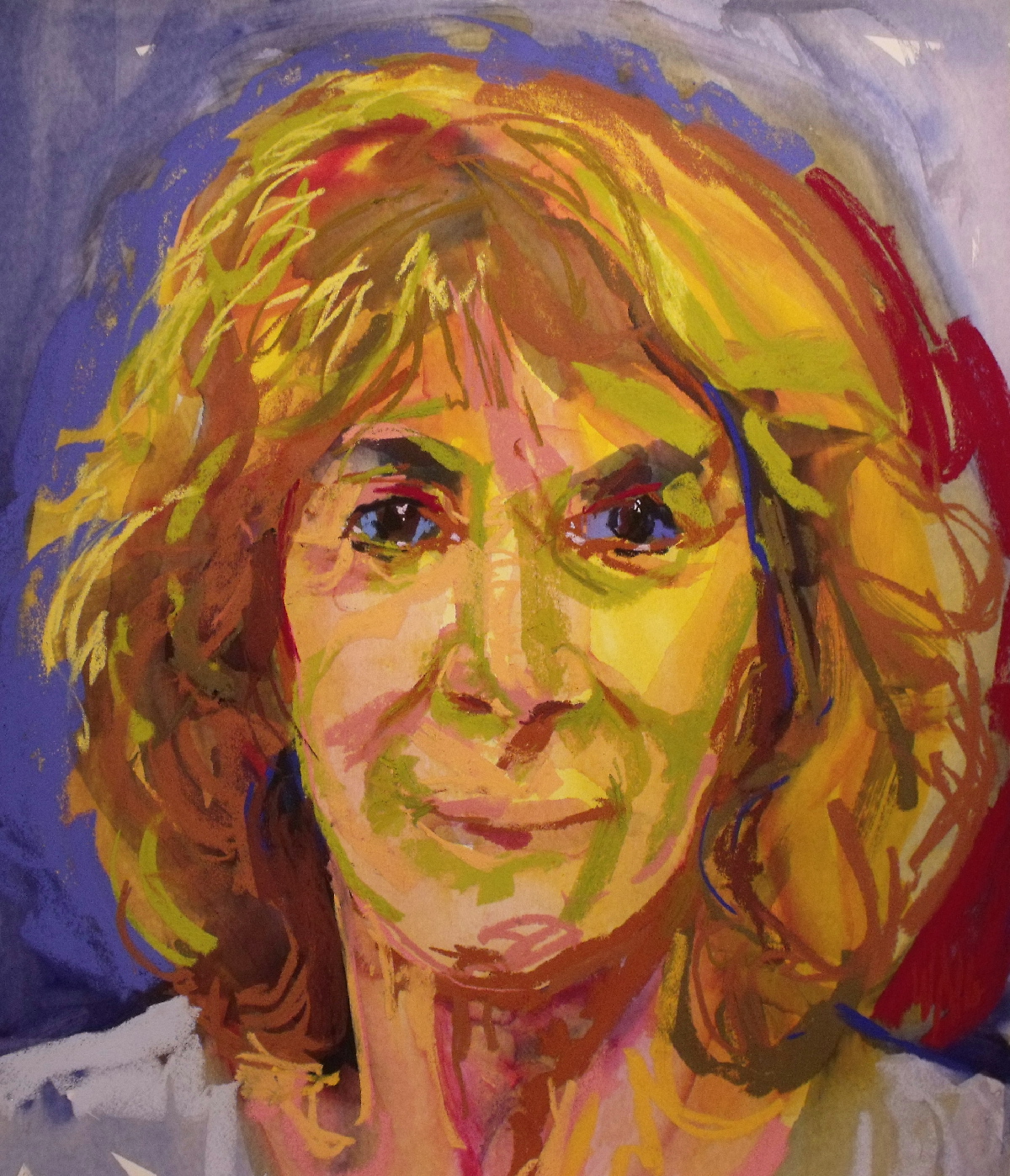 Kitty Wallis Portrait demos at IAPS
