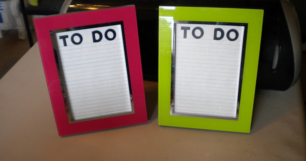 Jean's Crafty Corner Memo Board Picture Frame